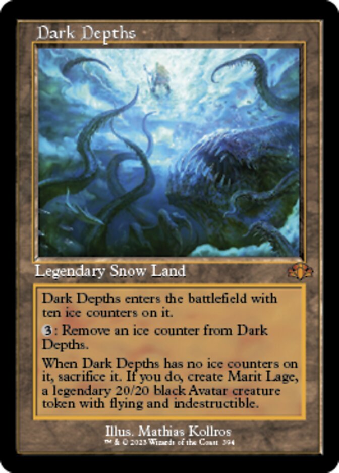 Dark Depths (Retro) [Dominaria Remastered] | Webway Games