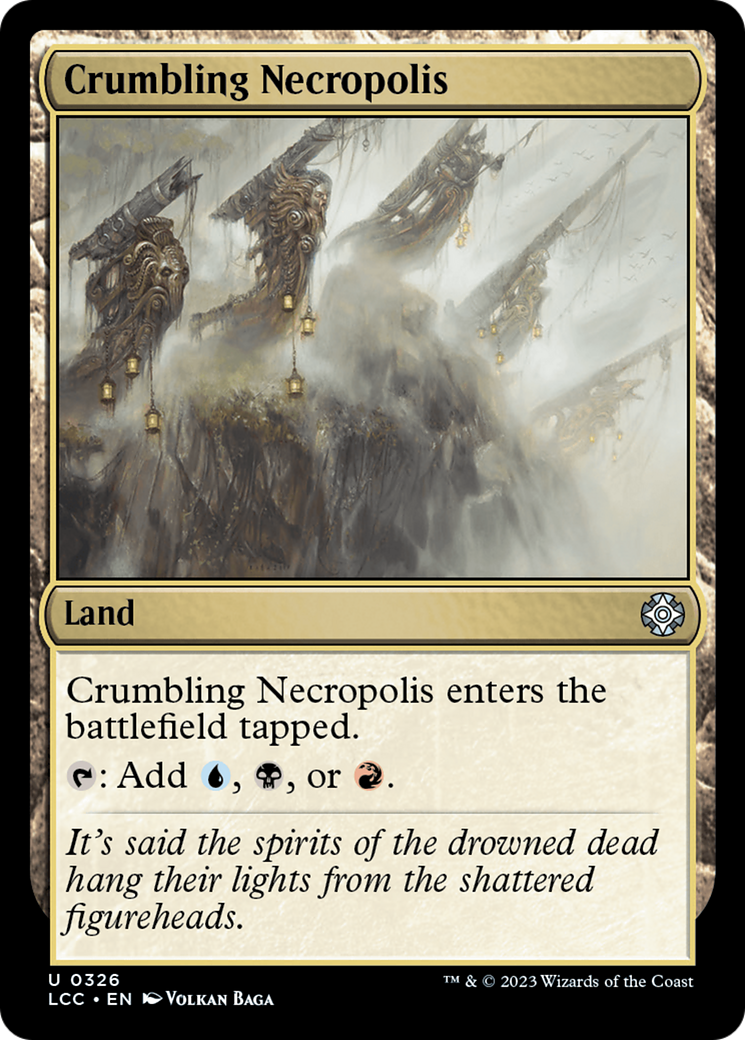Crumbling Necropolis [The Lost Caverns of Ixalan Commander] | Webway Games