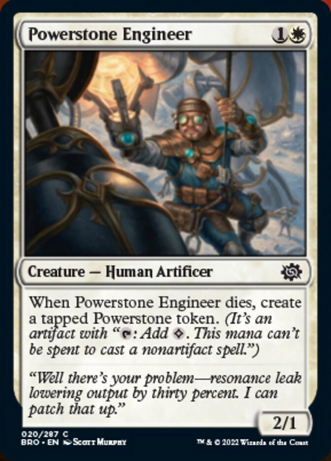 Powerstone Engineer [The Brothers' War] | Webway Games