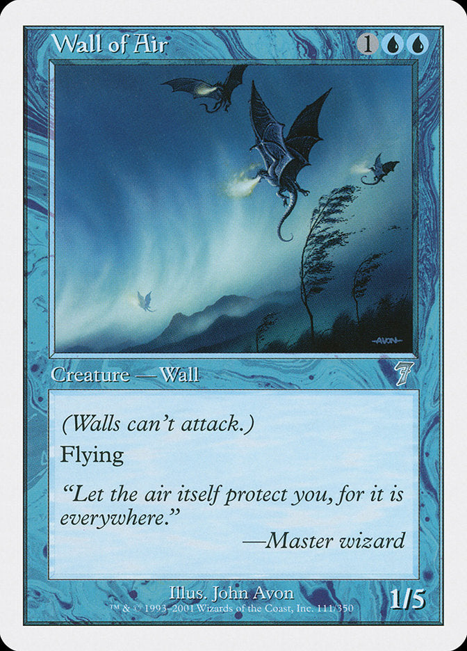 Wall of Air [Seventh Edition] | Webway Games