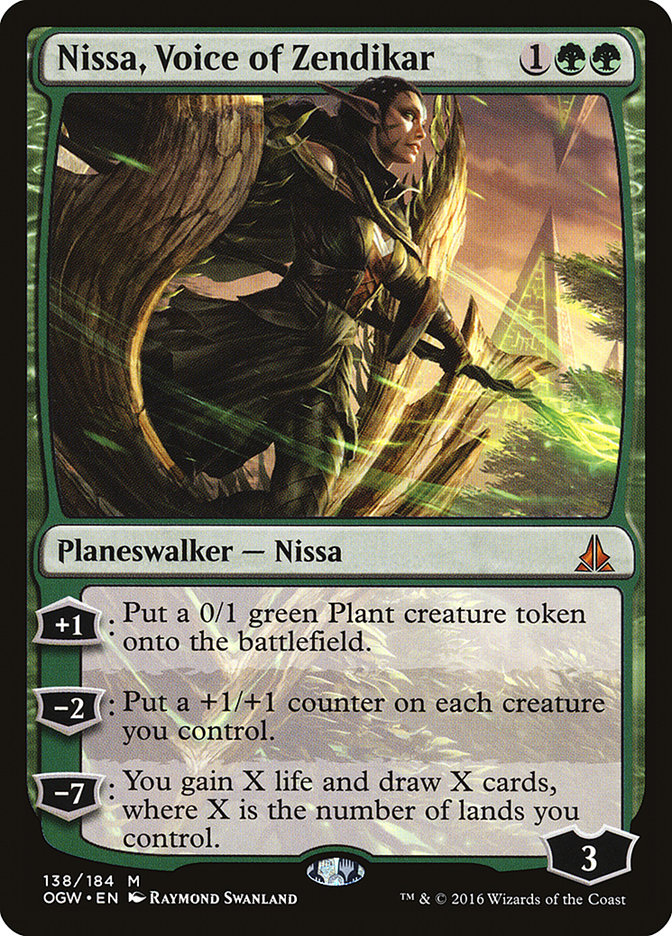 Nissa, Voice of Zendikar [Oath of the Gatewatch] | Webway Games