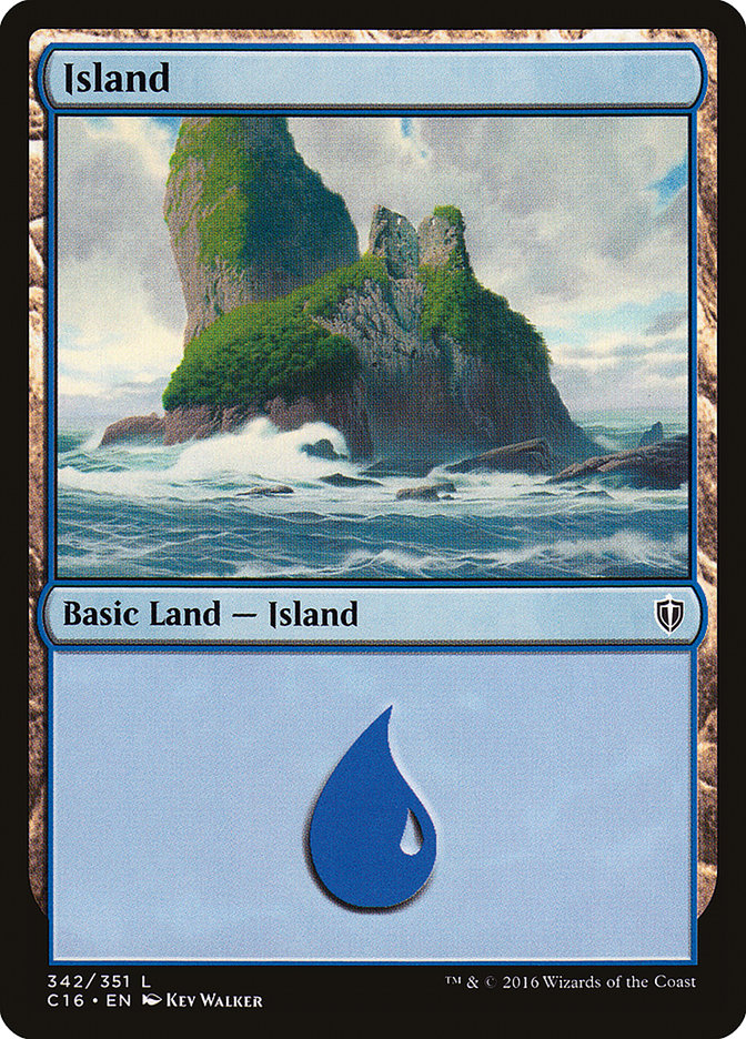 Island (#342) [Commander 2016] | Webway Games