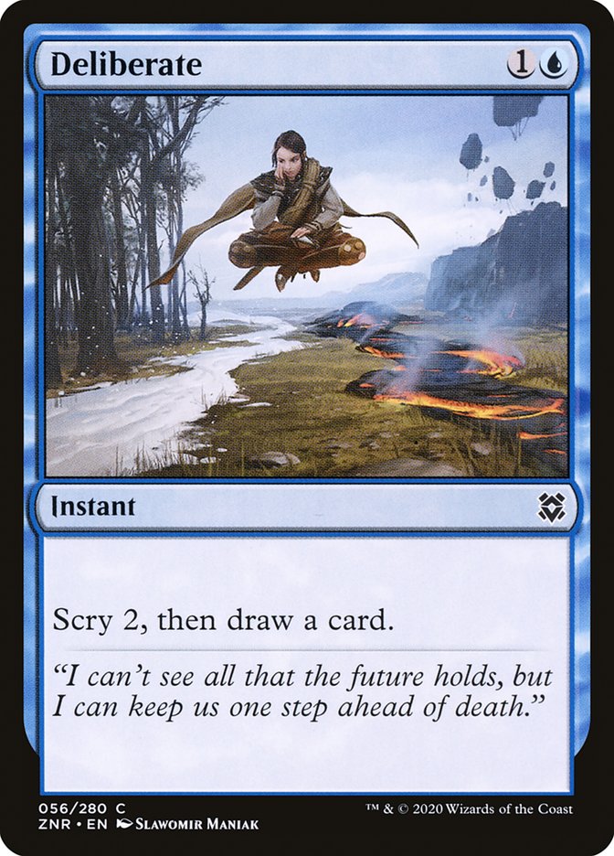 Deliberate [Zendikar Rising] | Webway Games