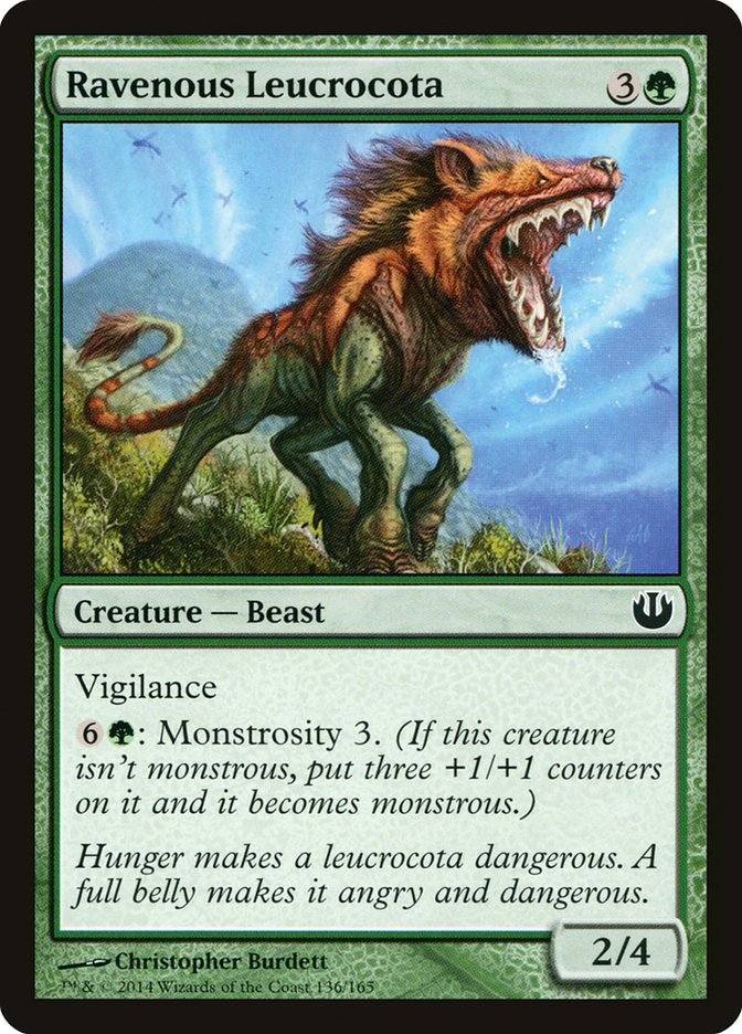 Ravenous Leucrocota [Journey into Nyx] | Webway Games