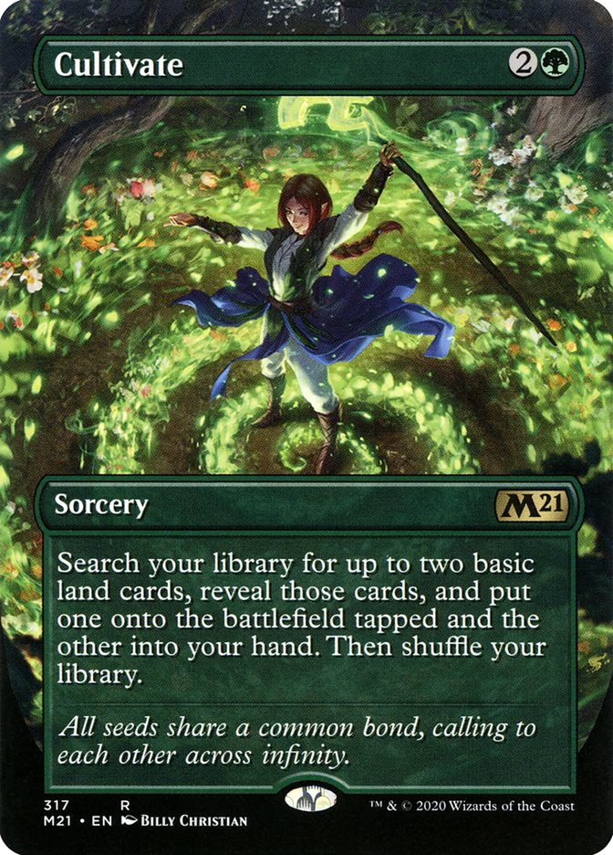 Cultivate (Alternate Art) [Core Set 2021] | Webway Games