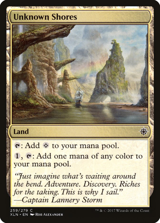 Unknown Shores [Ixalan] | Webway Games