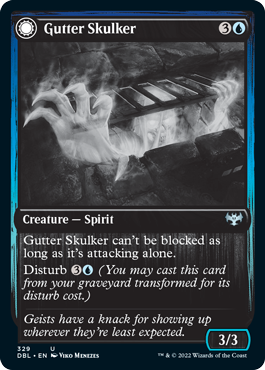Gutter Skulker // Gutter Shortcut [Innistrad: Double Feature] | Webway Games