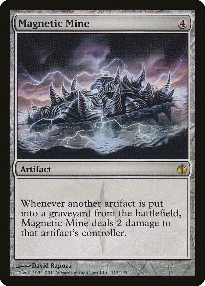 Magnetic Mine [Mirrodin Besieged] | Webway Games
