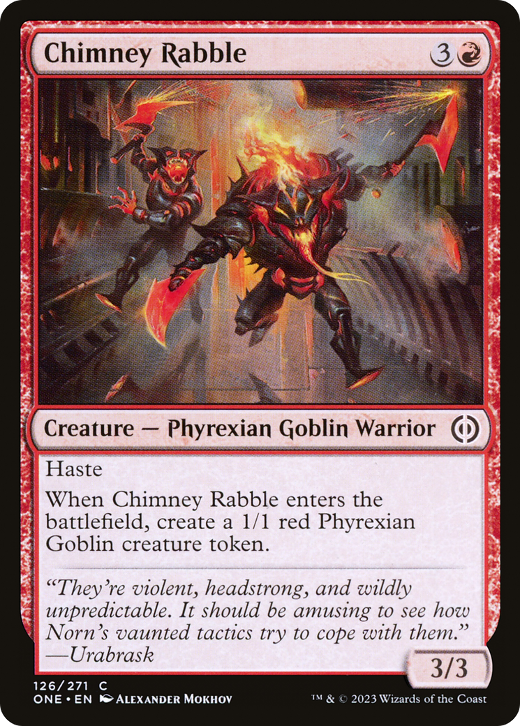 Chimney Rabble [Phyrexia: All Will Be One] | Webway Games