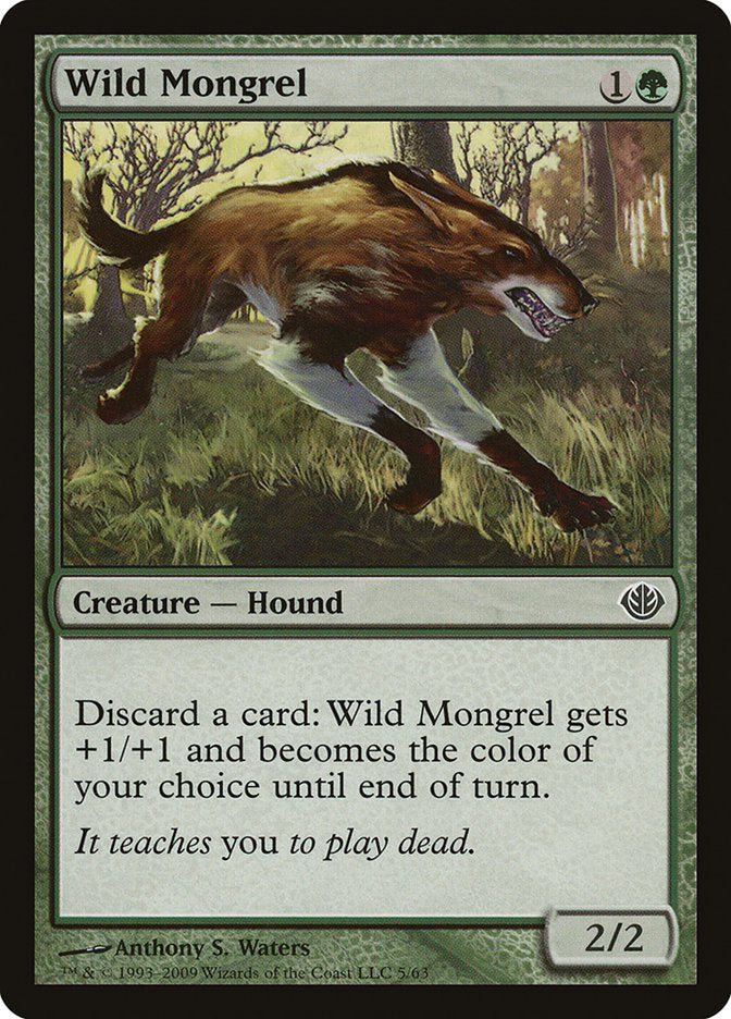 Wild Mongrel [Duel Decks: Garruk vs. Liliana] | Webway Games