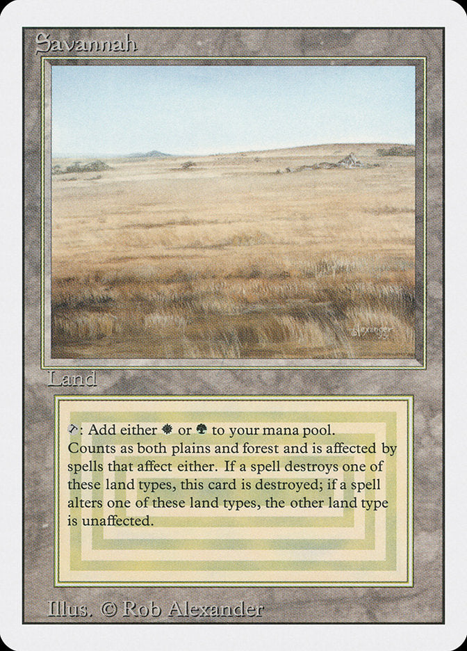 Savannah [Revised Edition] | Webway Games