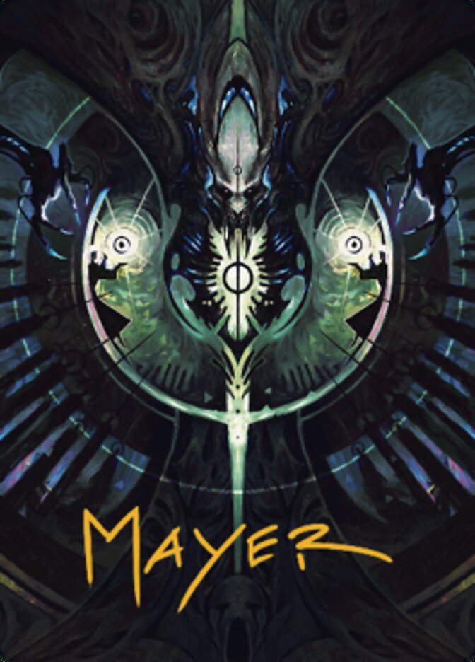 Gix's Command Art Card (Gold-Stamped Signature) [The Brothers' War Art Series] | Webway Games