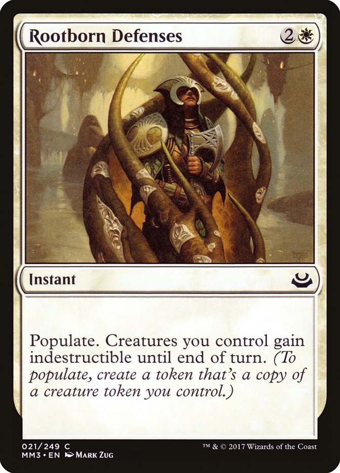 Rootborn Defenses [Modern Masters 2017] | Webway Games