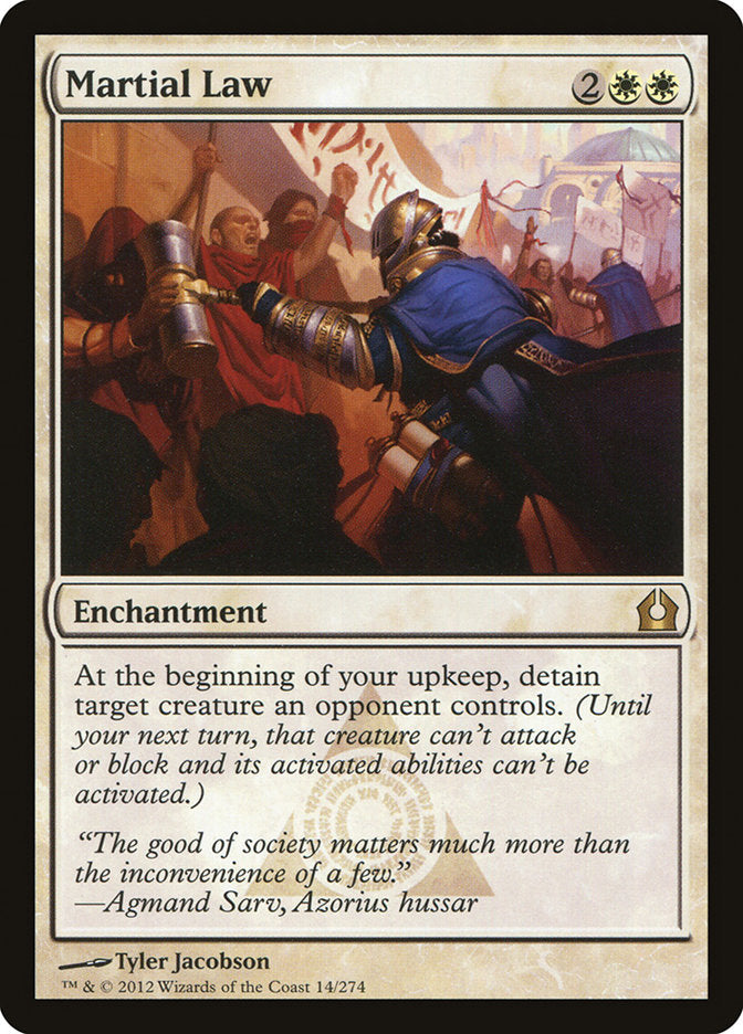Martial Law [Return to Ravnica] | Webway Games