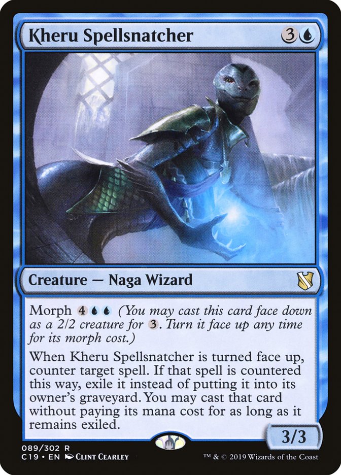 Kheru Spellsnatcher [Commander 2019] | Webway Games