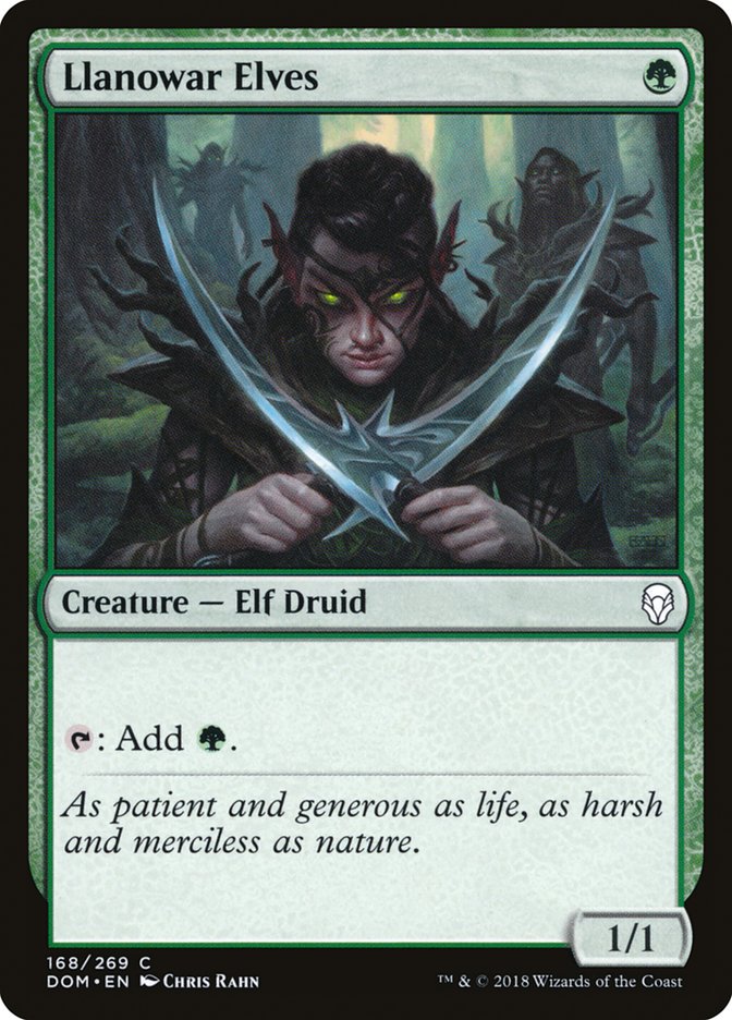 Llanowar Elves [Dominaria] | Webway Games
