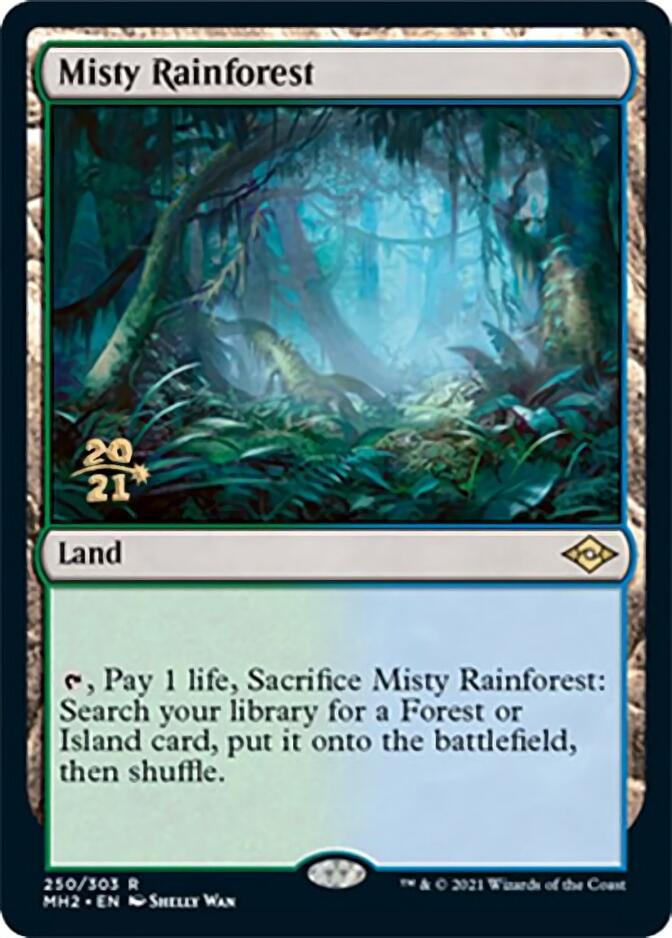 Misty Rainforest [Modern Horizons 2 Prerelease Promos] | Webway Games