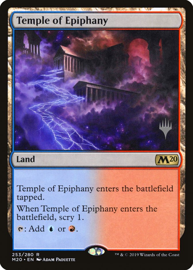 Temple of Epiphany (Promo Pack) [Core Set 2020 Promos] | Webway Games