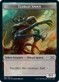 Eldrazi Spawn // Germ Double-sided Token [Double Masters Tokens] | Webway Games