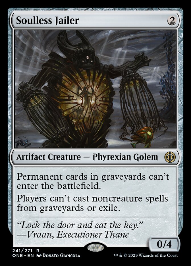 Soulless Jailer [Phyrexia: All Will Be One] | Webway Games