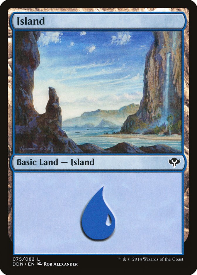 Island (#75) [Duel Decks: Speed vs. Cunning] | Webway Games