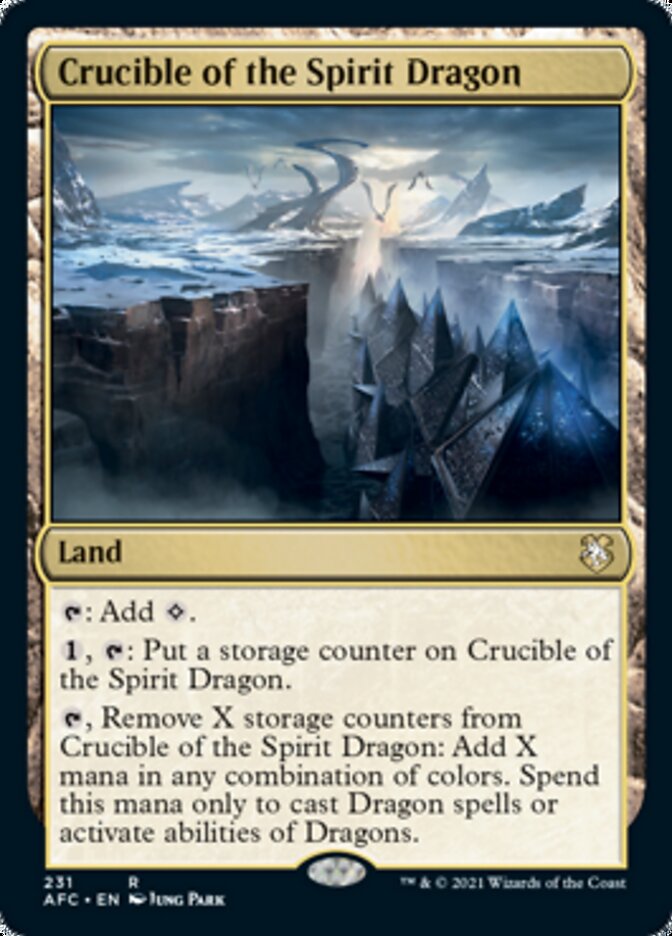 Crucible of the Spirit Dragon [Dungeons & Dragons: Adventures in the Forgotten Realms Commander] | Webway Games