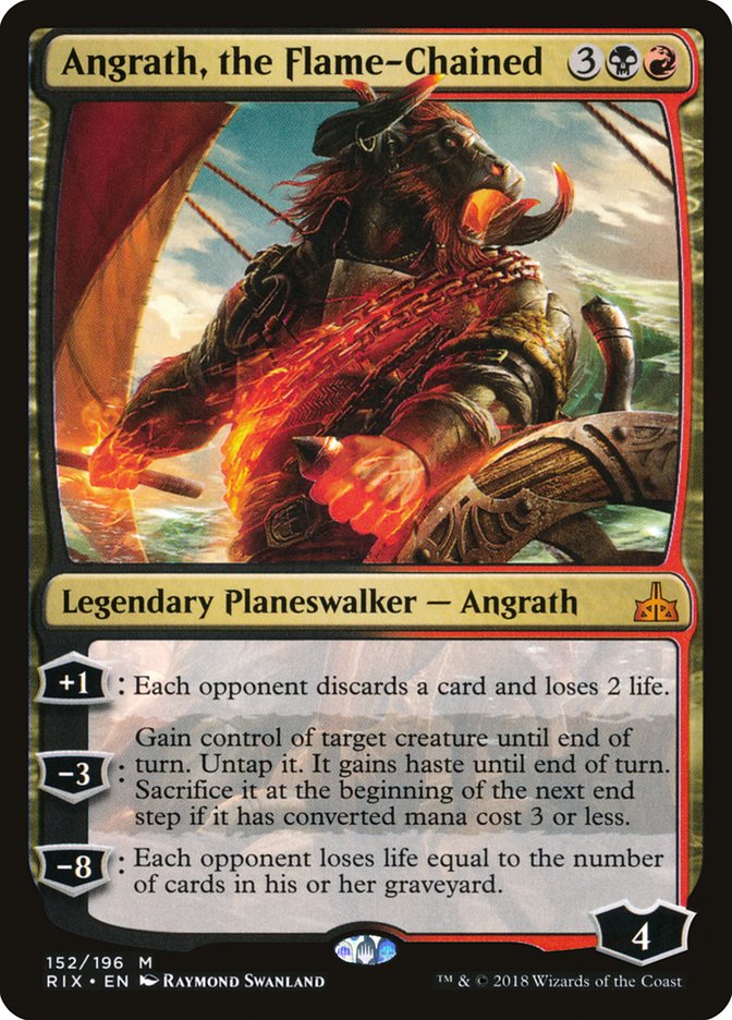 Angrath, the Flame-Chained [Rivals of Ixalan] | Webway Games
