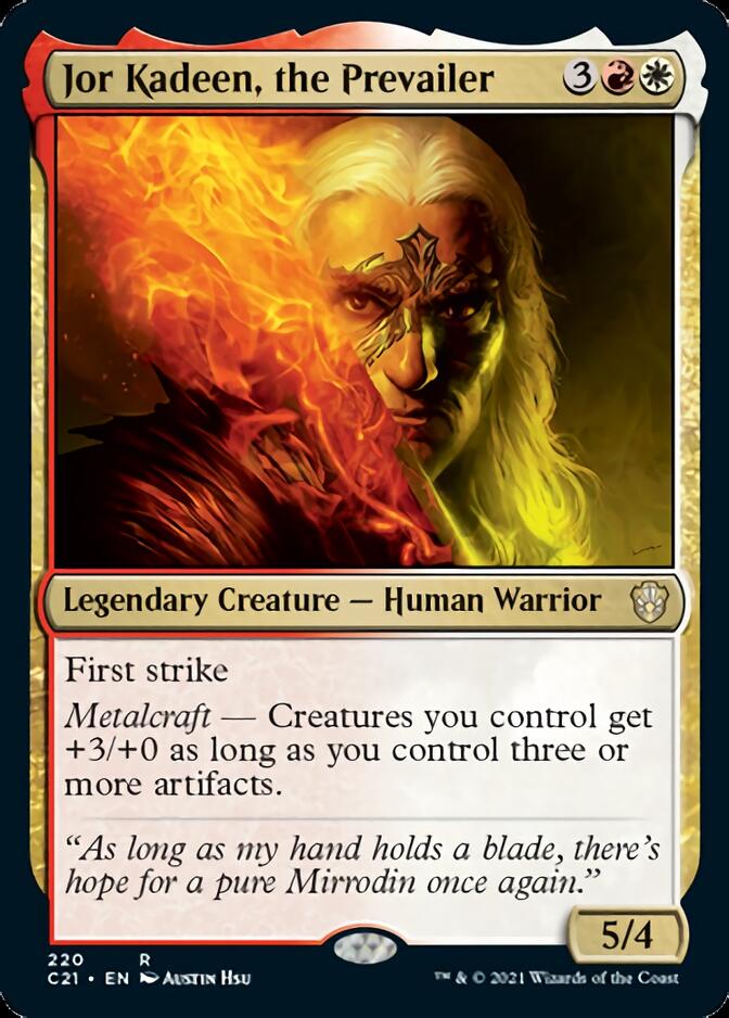 Jor Kadeen, the Prevailer [Commander 2021] | Webway Games