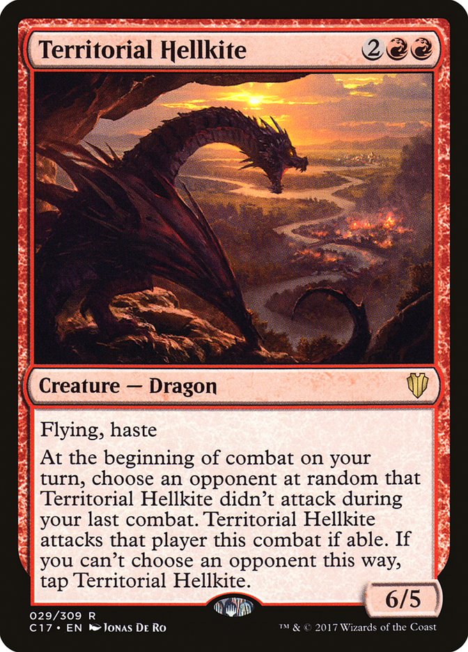 Territorial Hellkite [Commander 2017] | Webway Games