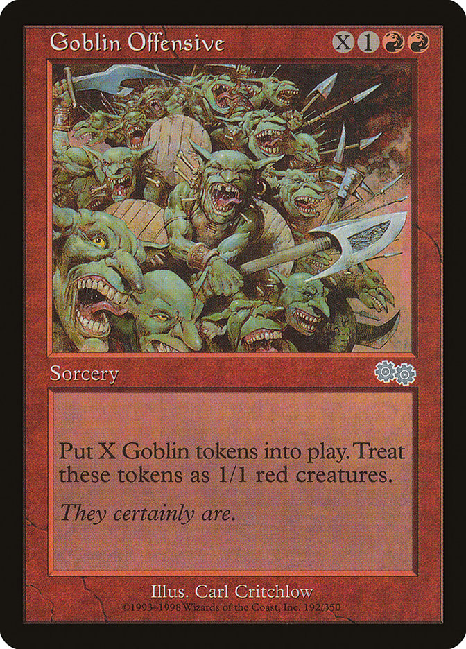 Goblin Offensive [Urza's Saga] | Webway Games