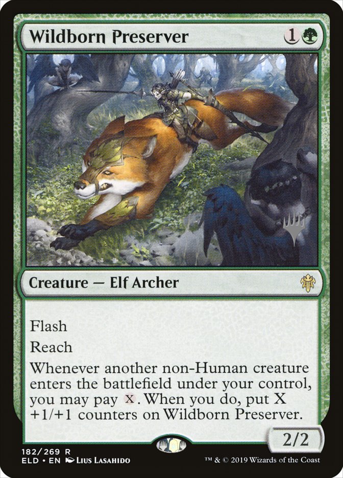 Wildborn Preserver (Promo Pack) [Throne of Eldraine Promos] | Webway Games