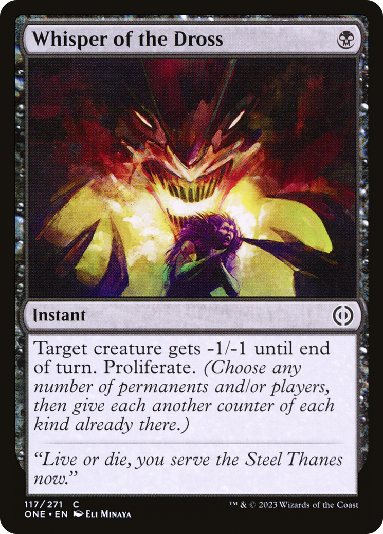 Whisper of the Dross [Phyrexia: All Will Be One] | Webway Games