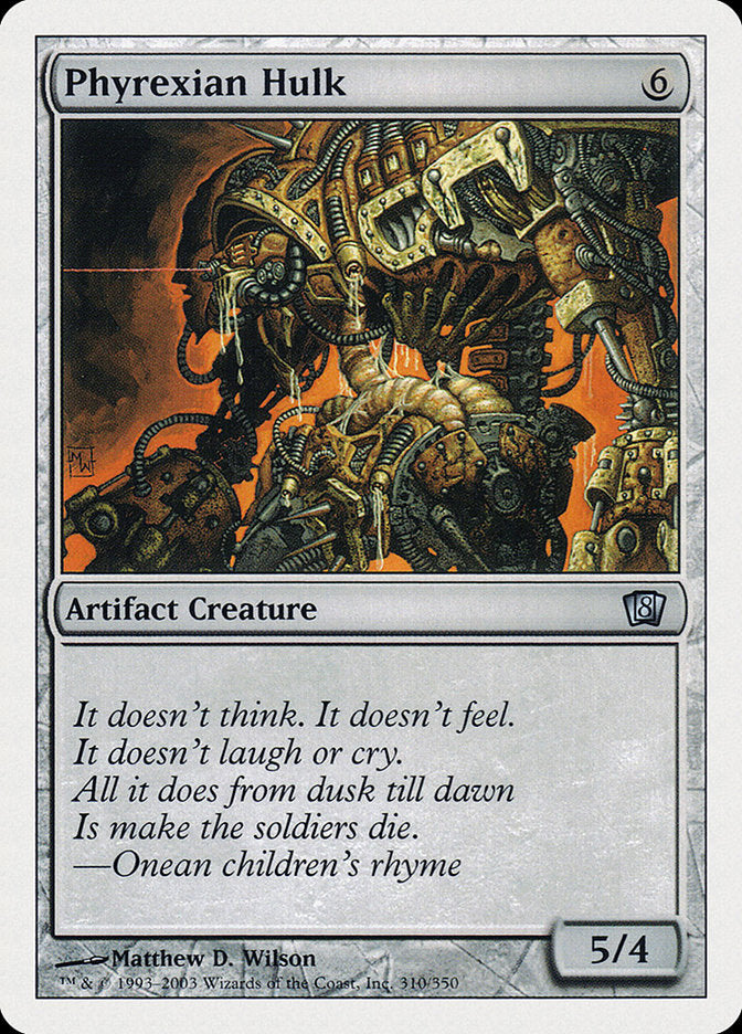 Phyrexian Hulk [Eighth Edition] | Webway Games