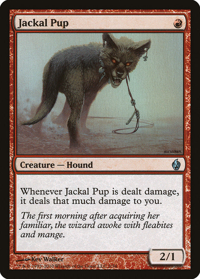 Jackal Pup [Premium Deck Series: Fire and Lightning] | Webway Games