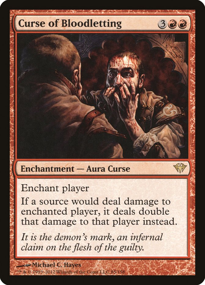 Curse of Bloodletting [Dark Ascension] | Webway Games