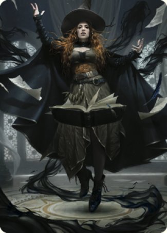 Tasha, the Witch Queen Art Card (41) [Commander Legends: Battle for Baldur's Gate Art Series] | Webway Games