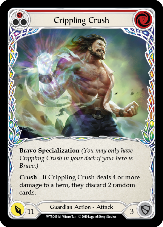 Crippling Crush [WTR043-M] Alpha Print Normal | Webway Games