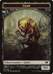 Frog Lizard // Germ Double-Sided Token [Commander 2015 Tokens] | Webway Games