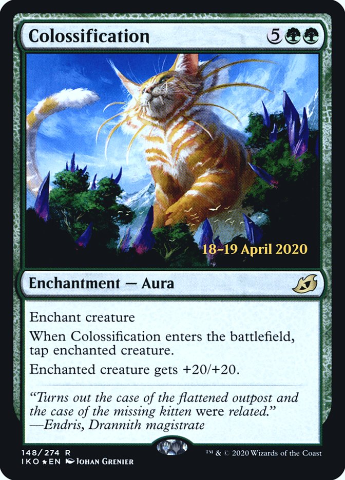 Colossification  [Ikoria: Lair of Behemoths Prerelease Promos] | Webway Games