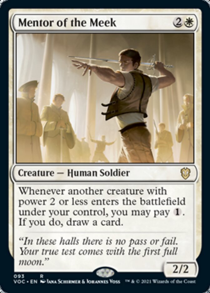 Mentor of the Meek [Innistrad: Crimson Vow Commander] | Webway Games