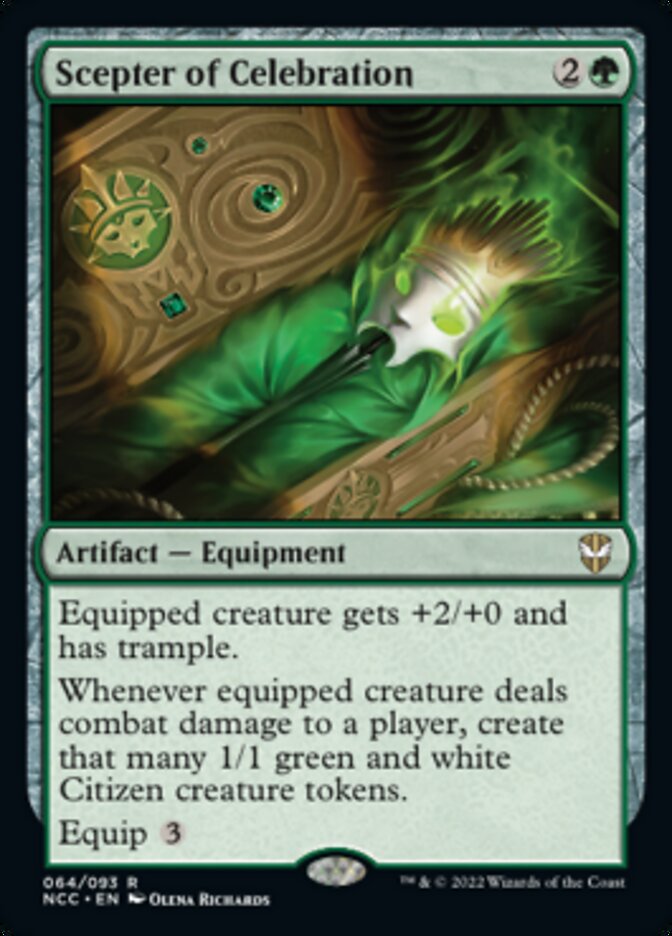 Scepter of Celebration [Streets of New Capenna Commander] | Webway Games
