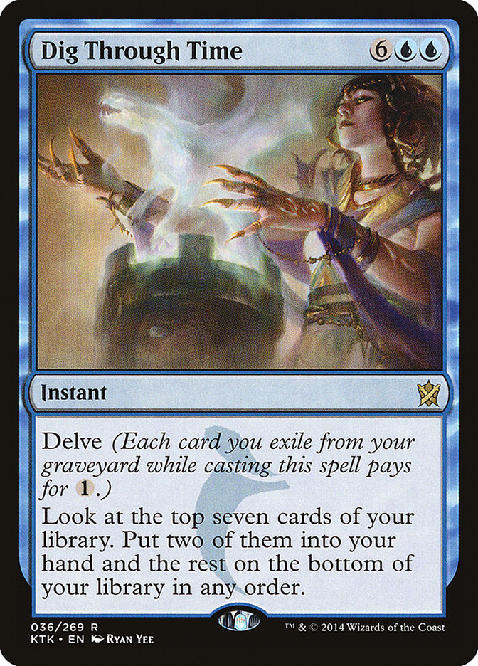 Dig Through Time [Khans of Tarkir] | Webway Games