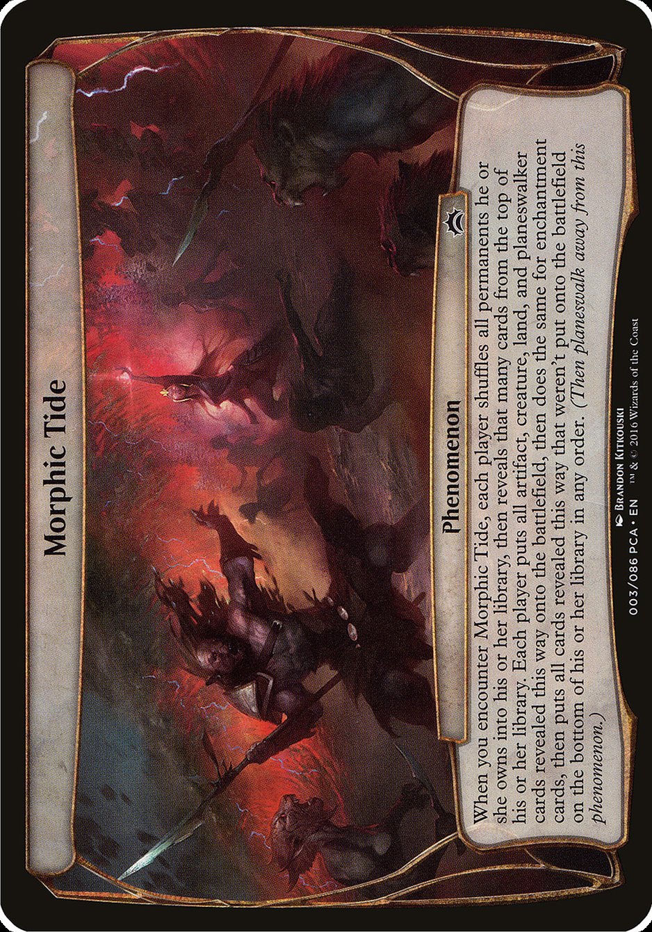 Morphic Tide [Planechase Anthology Planes] | Webway Games