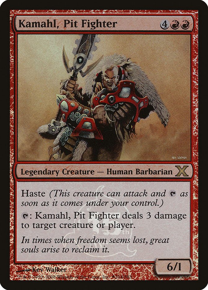 Kamahl, Pit Fighter [15th Anniversary Cards] | Webway Games
