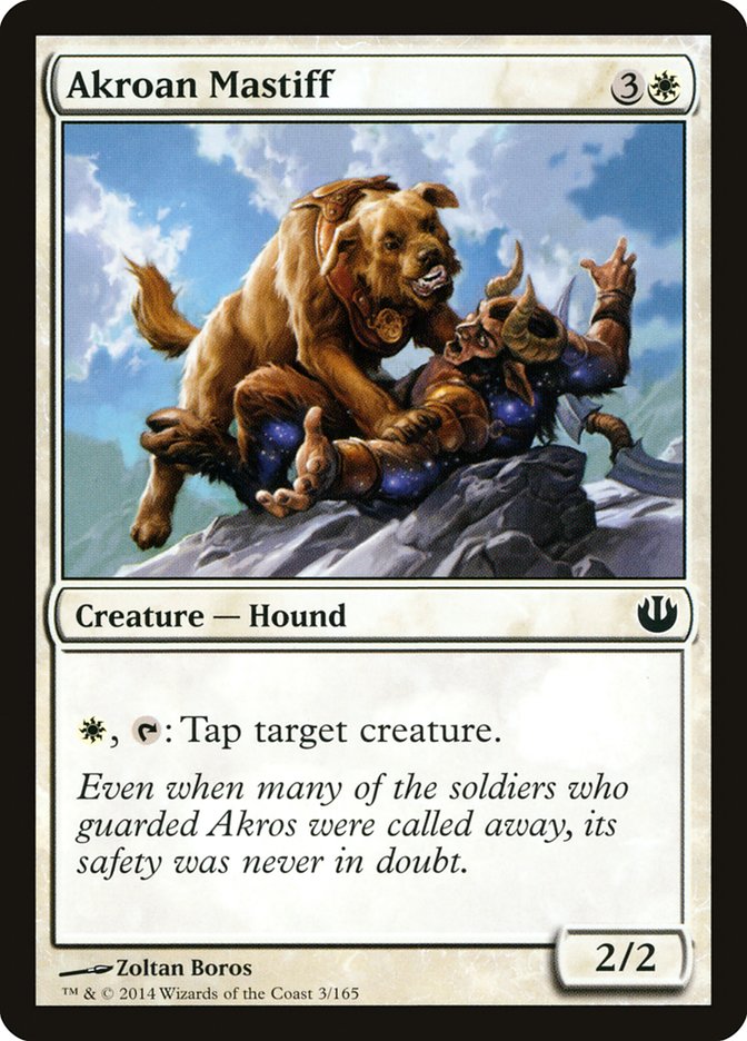 Akroan Mastiff [Journey into Nyx] | Webway Games