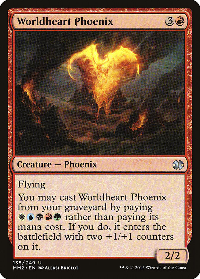 Worldheart Phoenix [Modern Masters 2015] | Webway Games