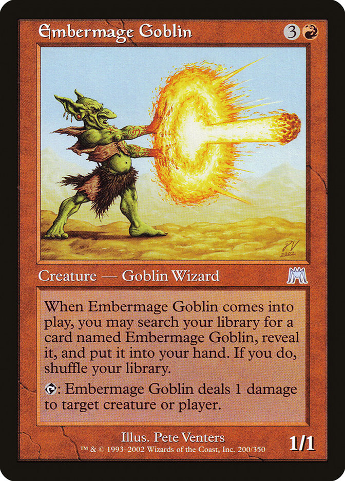 Embermage Goblin [Onslaught] | Webway Games