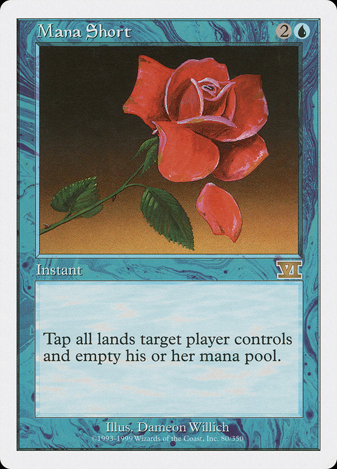 Mana Short [Classic Sixth Edition] | Webway Games