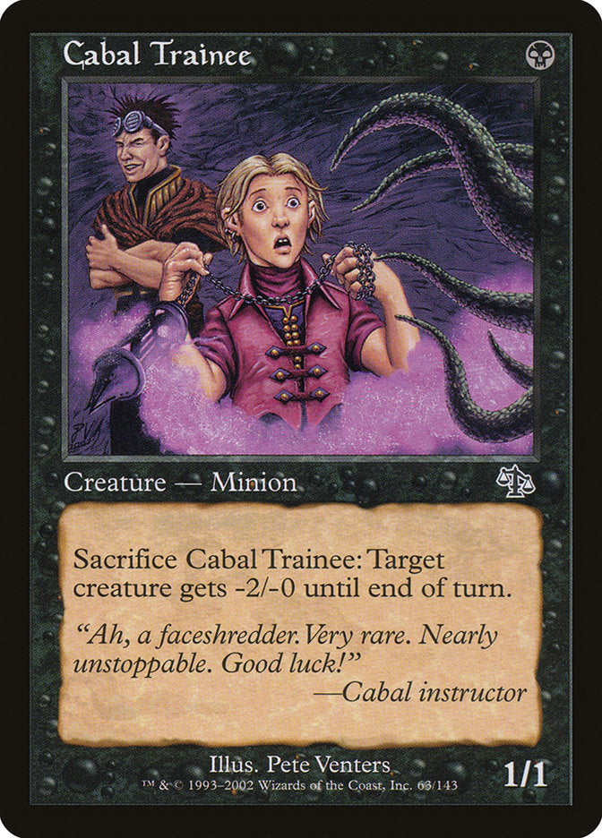 Cabal Trainee [Judgment] | Webway Games