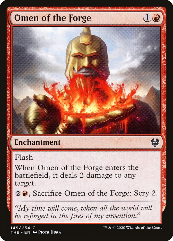 Omen of the Forge [Theros Beyond Death] | Webway Games